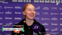 Situație inedită pentru o sportivă de la CSM București: se va duela cu tatăl ei în Champions League
