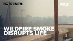 Wildfire smoke forces canceled plans as people stay indoors