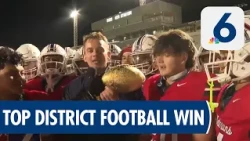 Veterans Memorial Eagles score 41 in first half of district blowout