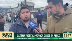 Comienza aplicación de la FIBE en Penco para canalizar ayudas a familias afectadas por marejadas