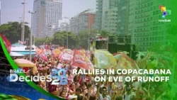 Massive rallies in Copacabana on eve of runoff