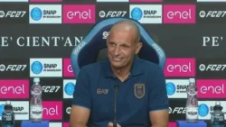 NAPOLI-COMO,  la conferenza stampa INTEGRALE di mister ALLEGRI 🎙️💙