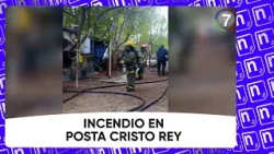 Incendio en Posta Cristo Rey