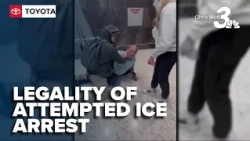 What is the legality of viral attempted airport detainment