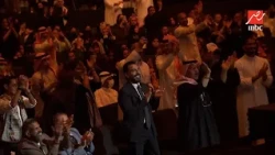 أنغام تغالب دموعها أمام حب الجماهير.. تصفيق حار وهتاف من القلب.. صوت مصر شرفتنا في جدة