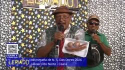 LERIADO sang just with his eyes on the prize