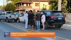 Guabiruba Mayor involved in traffic accident