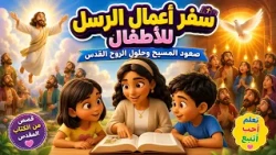 Book of Acts for Kids | The Ascension of Jesus and the Coming of the Holy Spirit | Christian Cartoon