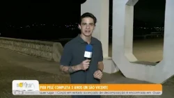 Pelé Pier turns 3 in São Vicente - 10/23/2026