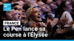 À Orléans, Marine Le Pen lance sa campagne pour l’Élysée • FRANCE 24