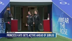 Princess Gets Physical Ahead of Queen's Platinum Jubilee Kickoff