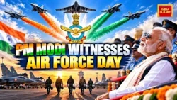 LCA Tejas, Rafale Jets And Surya Kiran Team Dazzle In Spectacular Air Show Over Kashi | PM Modi