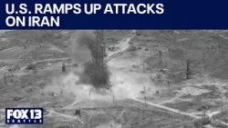 US ramps up attacks on Iran, blocks Strait of Hormuz | FOX 13 Seattle