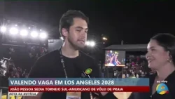 News Route - João Pessoa hosts beach volleyball tournament with a spot for Los Angeles 2028 up fo...