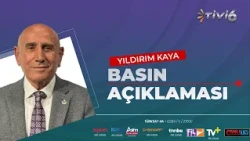 CHP PRESS CONFERENCE | Deputy Chairman Yıldırım Kaya is making a statement #Live