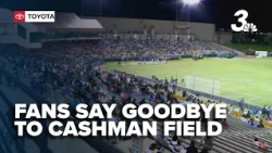 Las Vegas fans say goodbye to Cashman Field during final sporting event