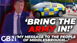 Middlesbrough LATEST: Patrick Christys sends POWERFUL message to residents and Andy Burnham on crime