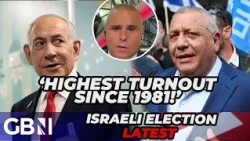 RECORD TURNOUT AT PIVOTAL ISRAEL ELECTION | i24NEWS's Guy Azriel speaks to Miriam and Andrew