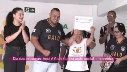 TV Viçosa Reports: “Aqui é Galo” Embassy holds social outreach event at daycare center.