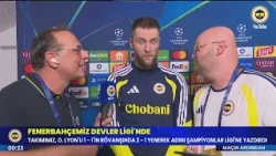 Futbolcularımız Vedat Muriqi, Milan Skriniar ve Archie Brown'un maç sonu açıklamaları