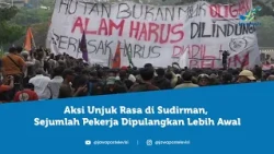 Demo di Kawasan Sudirman Berdampak pada Aktivitas Pekerja, Ini Antisipasinya Nusantara Kini