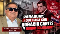 Paraguay: What is going on with Horacio Cartes and Honor Colorado? – Mario Arzamendia (10/26/16)