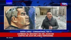 Segundo día del juicio para el expresidente Juan Orlando Hernández . La justicia sigue su curso…