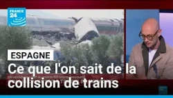 Espagne : ce que l'on sait de l'accident ferroviaire mortel à Tolède • FRANCE 24
