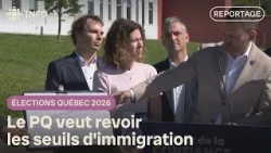 Parti Québécois wants to revise immigration thresholds | Quebec Elections 2026