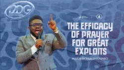 The Efficacy Of Prayer For Great Exploits | Pastor Stanley Oseji | COZA 12DG 2026 Day 2