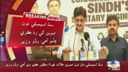 Sindh Mein Nawan Sooba Thahann Te Itifaq-e-Raye Na Aahe: Wado Wazir Murad Ali Shah