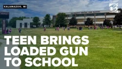16-year-old in custody for bringing a loaded gun to Kalamazoo Central High School