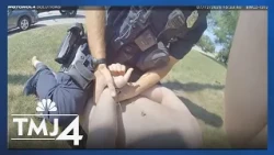 Bodycam video shows Wisconsin police officer attacked during traffic stop