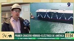 Recorrido exclusivo: Conocemos el primer crucero híbrido de América