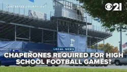 Pennsylvania high school requires students to have chaperones at football games