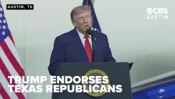 Trump endorses 36 Texas Republicans ahead of November midterms, leaving others out