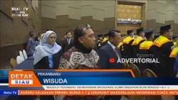 WISUDA UT PEKANBARU 598 MAHASISWA DIKUKUHKAN, ALUMNI DIINGATKAN BIJAK MENGGUNAKAN AI