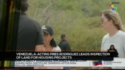 FTS 12:30 22-07: Venezuelan Pres. leads inspection of lands for housing projects