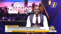Ruto ahead in the race for the 2027 General Election with 32% support.