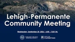 Lehigh - Permanente Community Meeting 2026