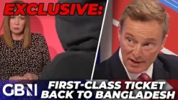 EXCLUSIVE: Illegal migrant issued FIRST-CLASS ticket back to Bangladesh at taxpayers' expense