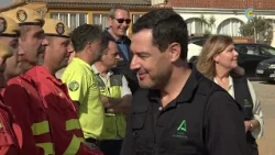 Fernández-Pacheco realza las medidas aplicadas tras el incendio de Niebla