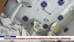 NEWS. AGROPOLI ASYLUM SEEKER CENTER DESTROYED BEFORE OPENING