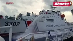 PCG, BFAR binomba ng water cannon ng China