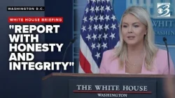 FULL GAGGLE: Leavitt rejects misreporting ahead of Trump's speech