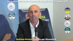 elezioni amministrative Monselice , 24,25 maggio 26 , intervista al candidato Sindaco Stefano Peraro