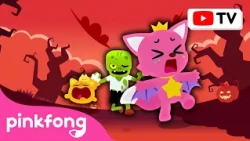 Monsters Everywhere! | 40 Mins of Scary Monster Songs | Pinkfong Halloween