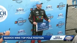 Tyler Reddick earns top pole position for Dollar Tree 301