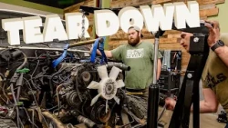 FJ60 Land Cruiser Tear Down! (Making Room for a V8 Swap)