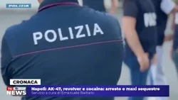 Naples: AK-47s, revolvers, and cocaine: arrest and massive seizure